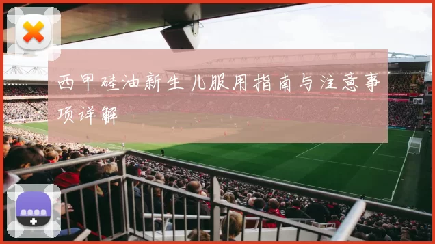 西甲硅油新生儿服用指南与注意事项详解